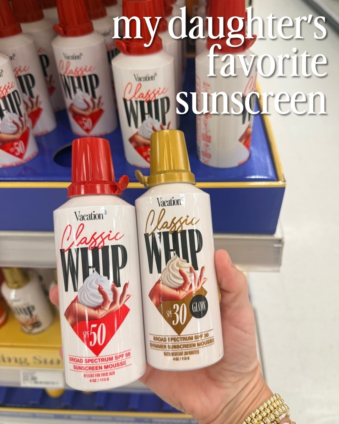My daughter swears by this sunscreen - BOGO 25% off at @Target

#LTKSaleAlert #LTKSwim #LTKBeauty