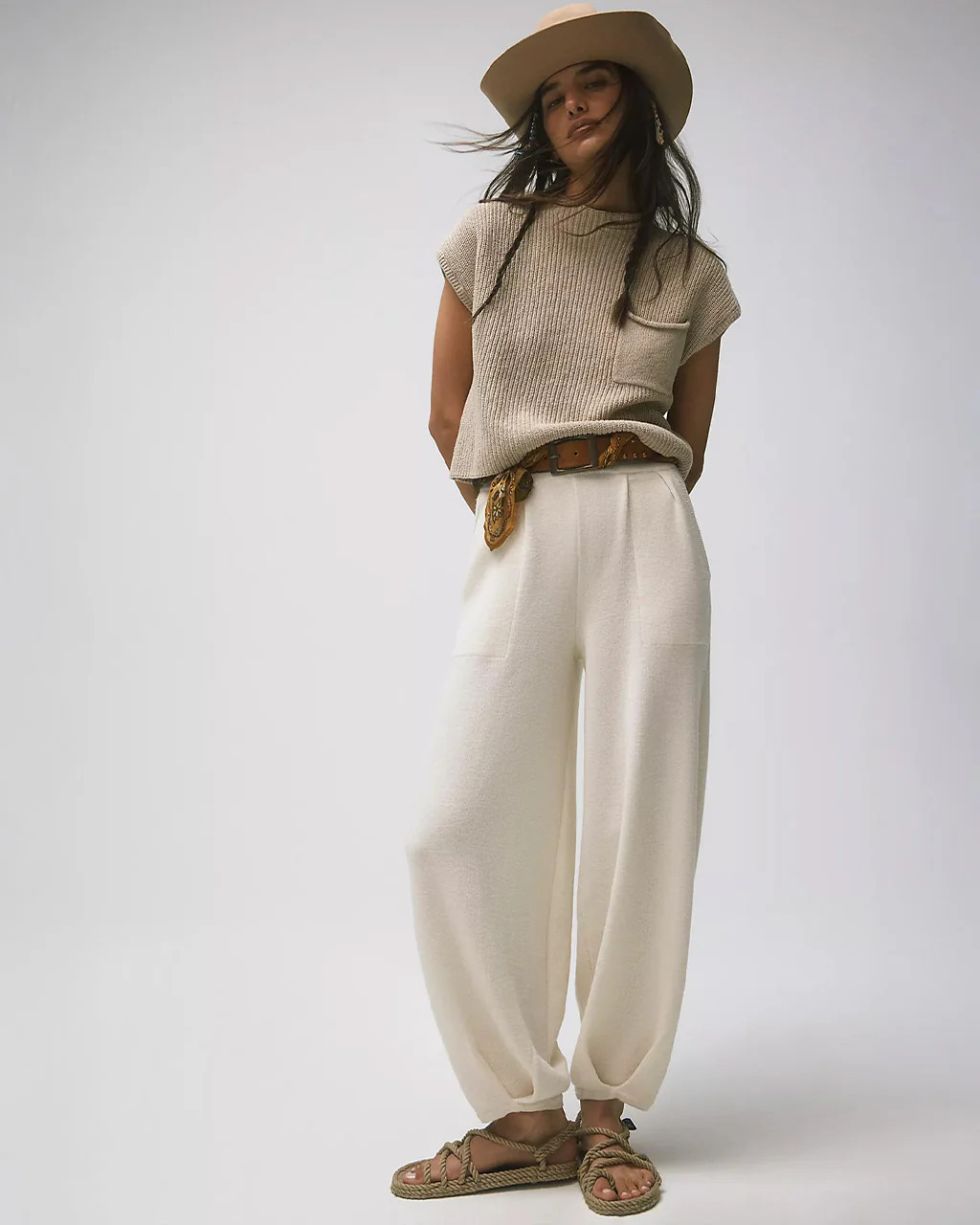 Freya Sweater Set - Oatmeal Bone Combo | ban.do