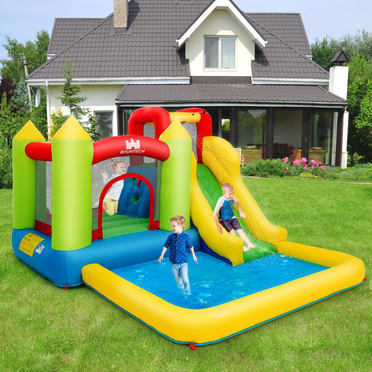 Inflatable bounce house, water slide jump bouncer - Costway | Costway US Affiliate