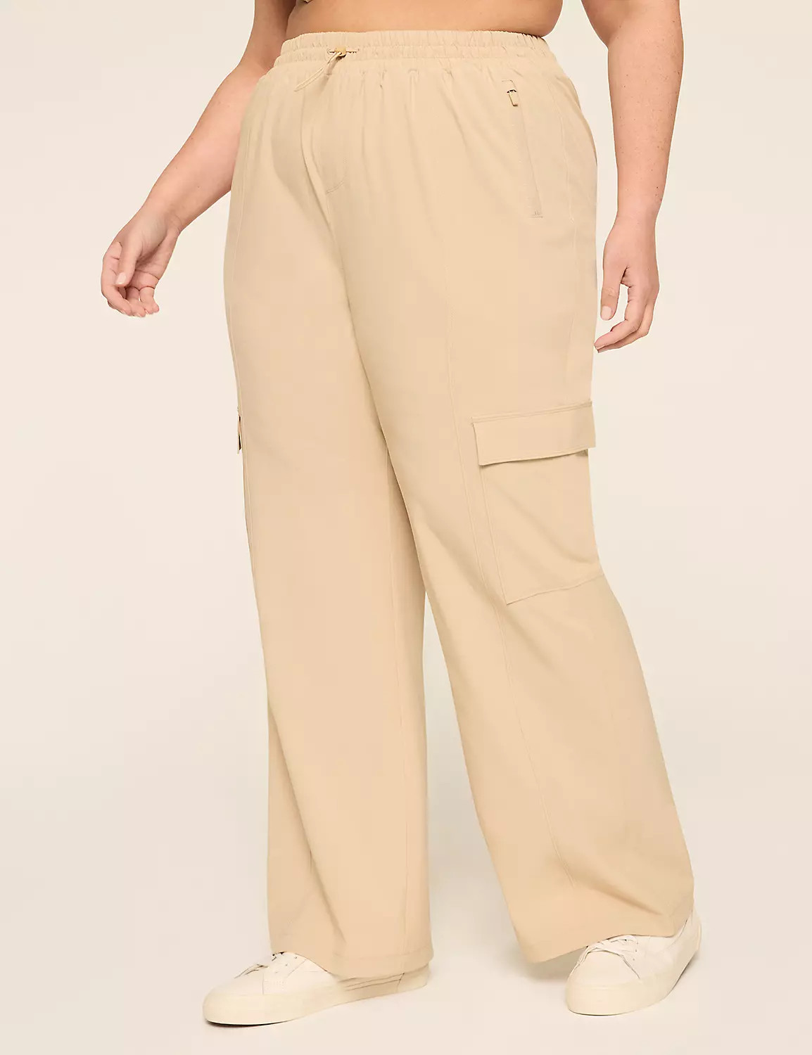 LIVI Stretch Woven Cargo Pant | Lane Bryant (US)