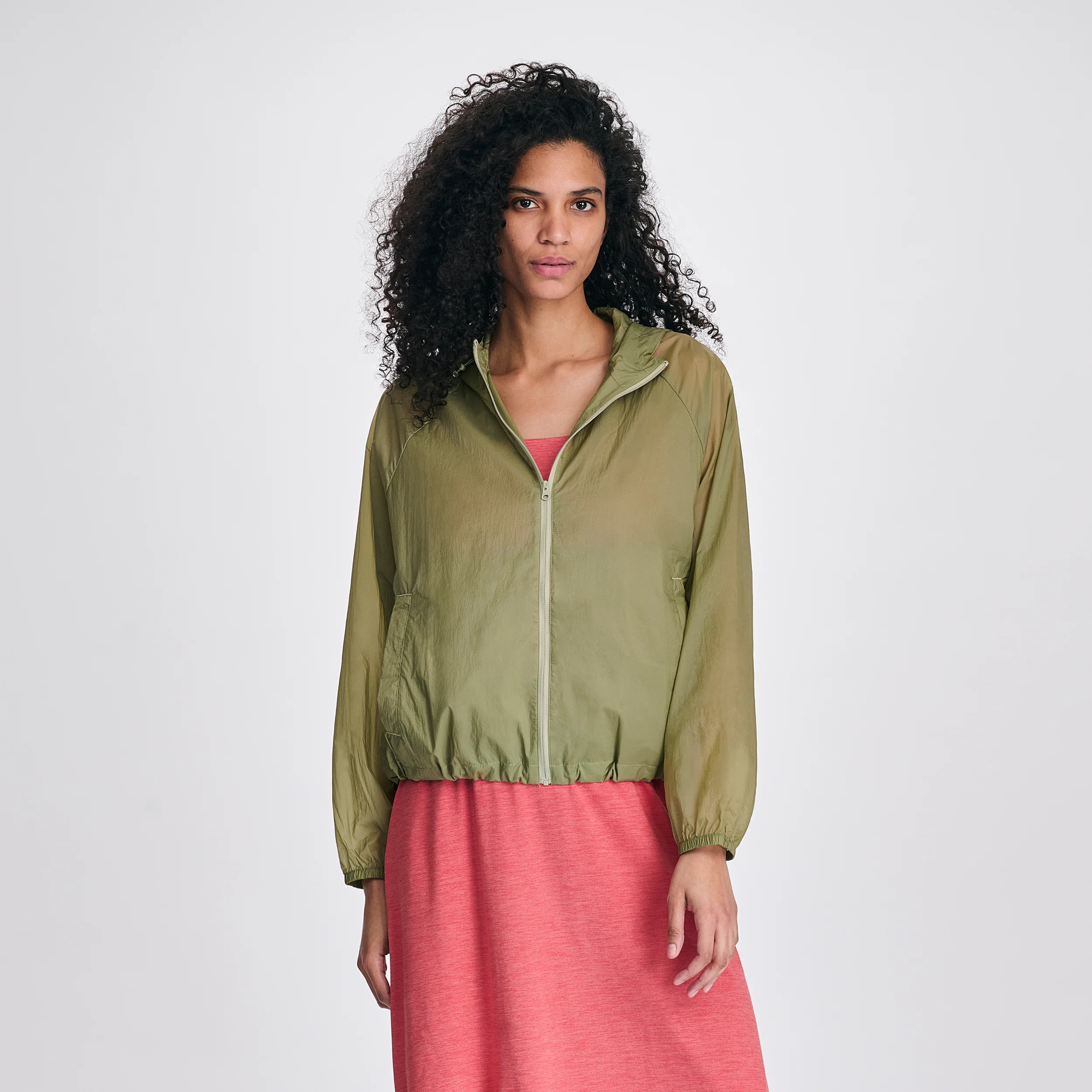 Women's Sunbeam Sheer Windbreaker - Dusty Sage / Plus / 2X | Eddie Bauer US & CA