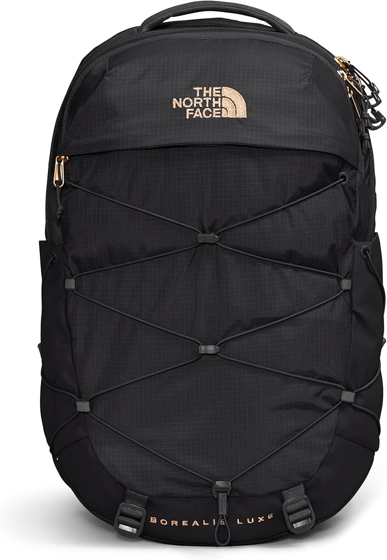 THE NORTH FACE Women's Borealis Commuter Laptop Backpack, TNF Black/Burnt Coral Metallic, One Siz... | Amazon (US)