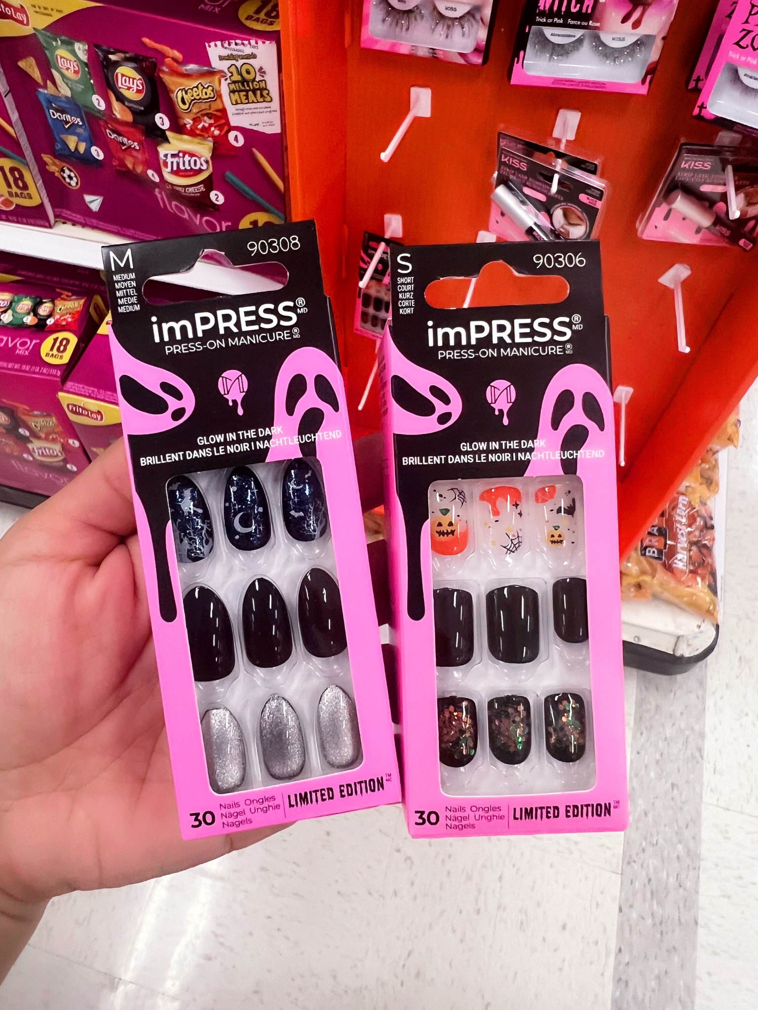 Halloween Press On Nails! 

8 sets to choose from! $7.99 each! 
All Linked! 🩷🖤🧡

NAILS | PRESS ONS | TARGET | HALLOWEEN | SPOOKY | SELFCARE 

#halloween #nails #pressons #fakenails #target #targetfinds #targethaul 

#LTKstyletip #LTKSeasonal #LTKbeauty