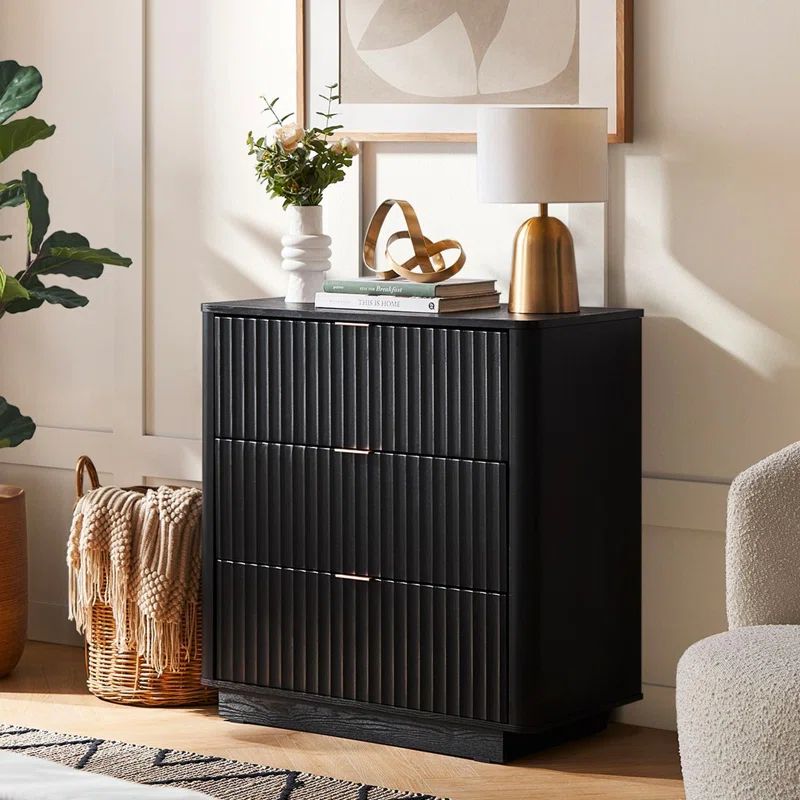 Dorcus 3 - Drawer Dresser | Wayfair North America