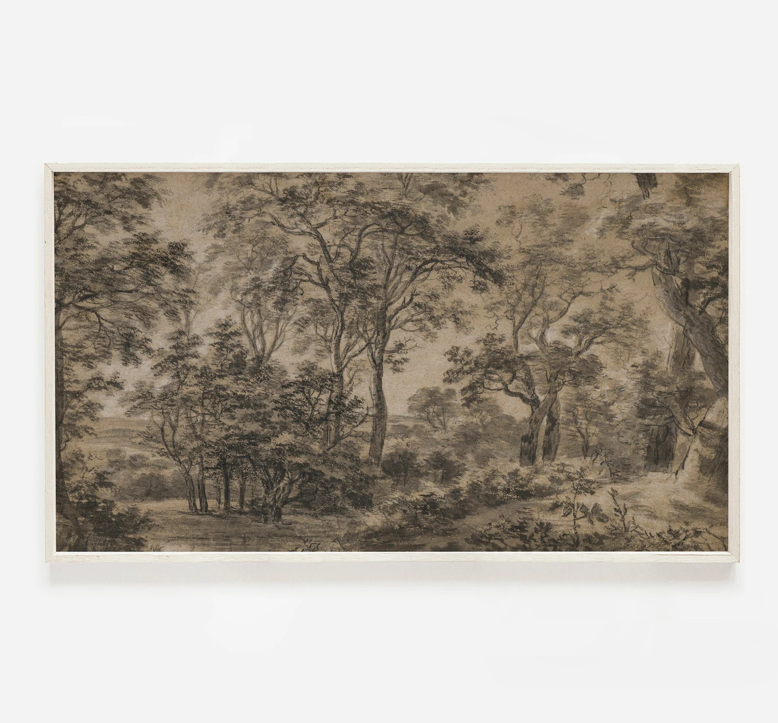 Samsung Frame TV Art / Vintage Wooded Landscape DIGITAL | Etsy | Etsy (US)