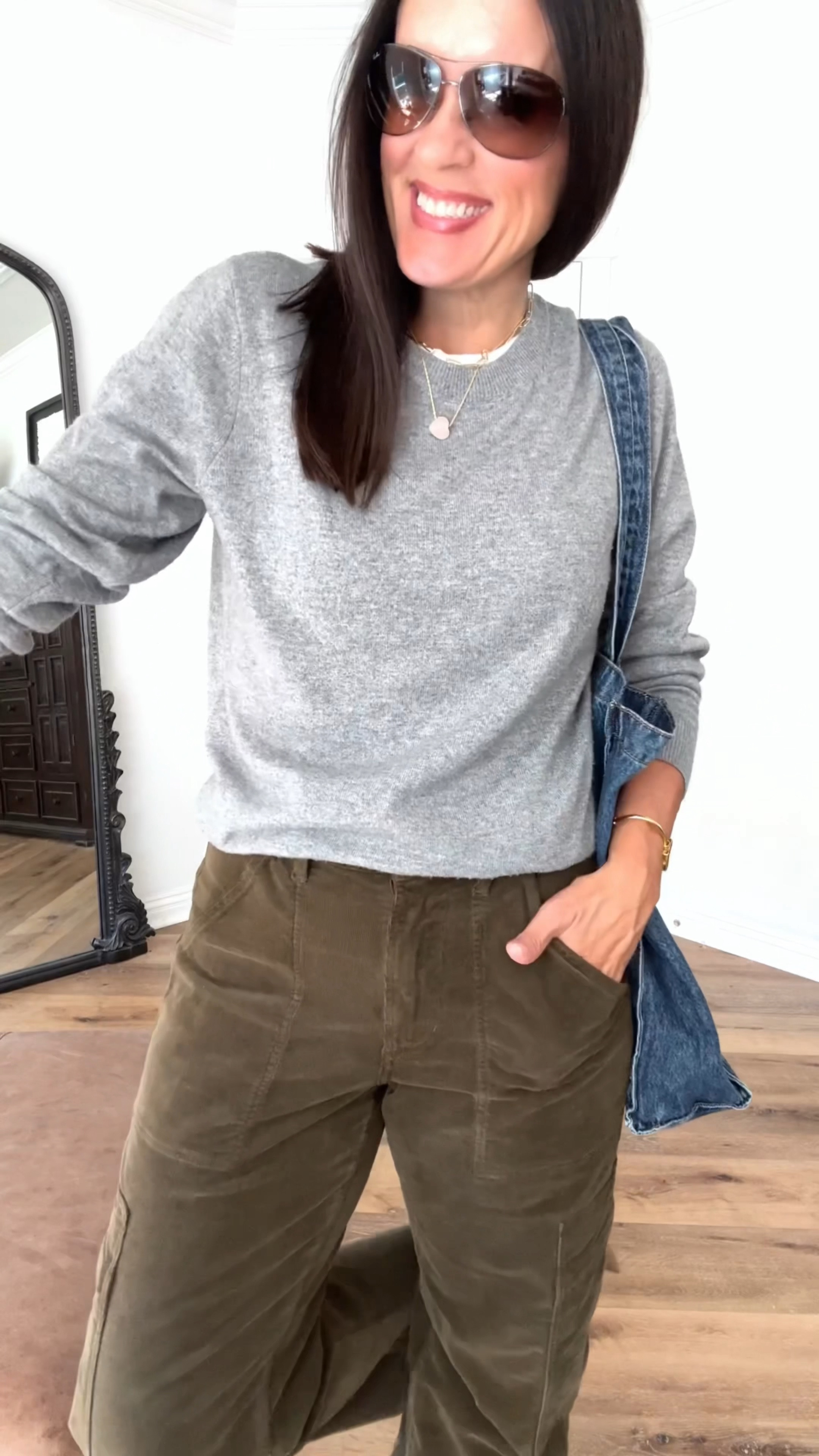 Get up and get dressed with the colors and textures of fall!

Sizing:
Sweater-Quince, in small
Corduroy pants-Evereve, in 26 (size down). These are a splurge so I linked several great options!
Tank-Target, wearing small
Sandals-Sam Edelman, TTS
Denim bag-currently not available, so sorry!😭

Fall outfit | casual outfit | elevated casual 



#LTKFindsUnder100 #LTKStyleTip #LTKOver40