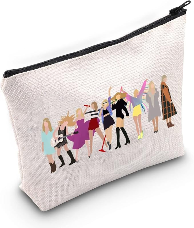 TOBGBE Album Inspired Gift Let Us enjoy Sing Song Makeup Bag Singer's Merchandise Music Lover Gif... | Amazon (US)