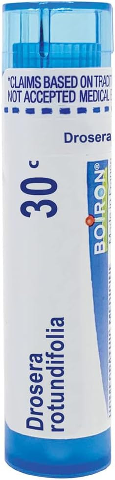 Boiron Drosera Rotundifolia 30C, 80 Pellets, Homeopathic Medicine for Coughing | Amazon (US)