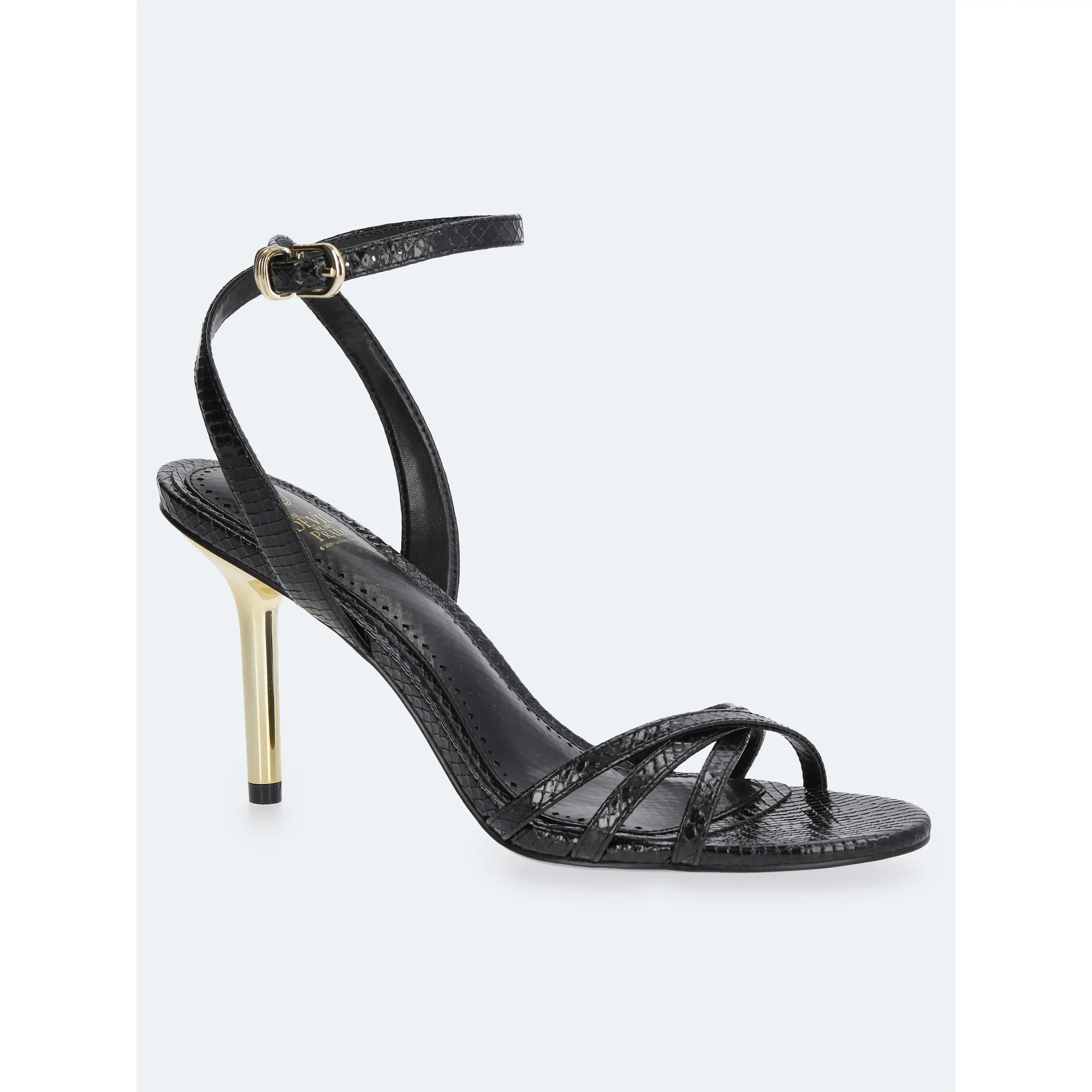 Devil Wears Prada Scoop Collection Women's Strappy Stiletto Heels | Walmart (US)