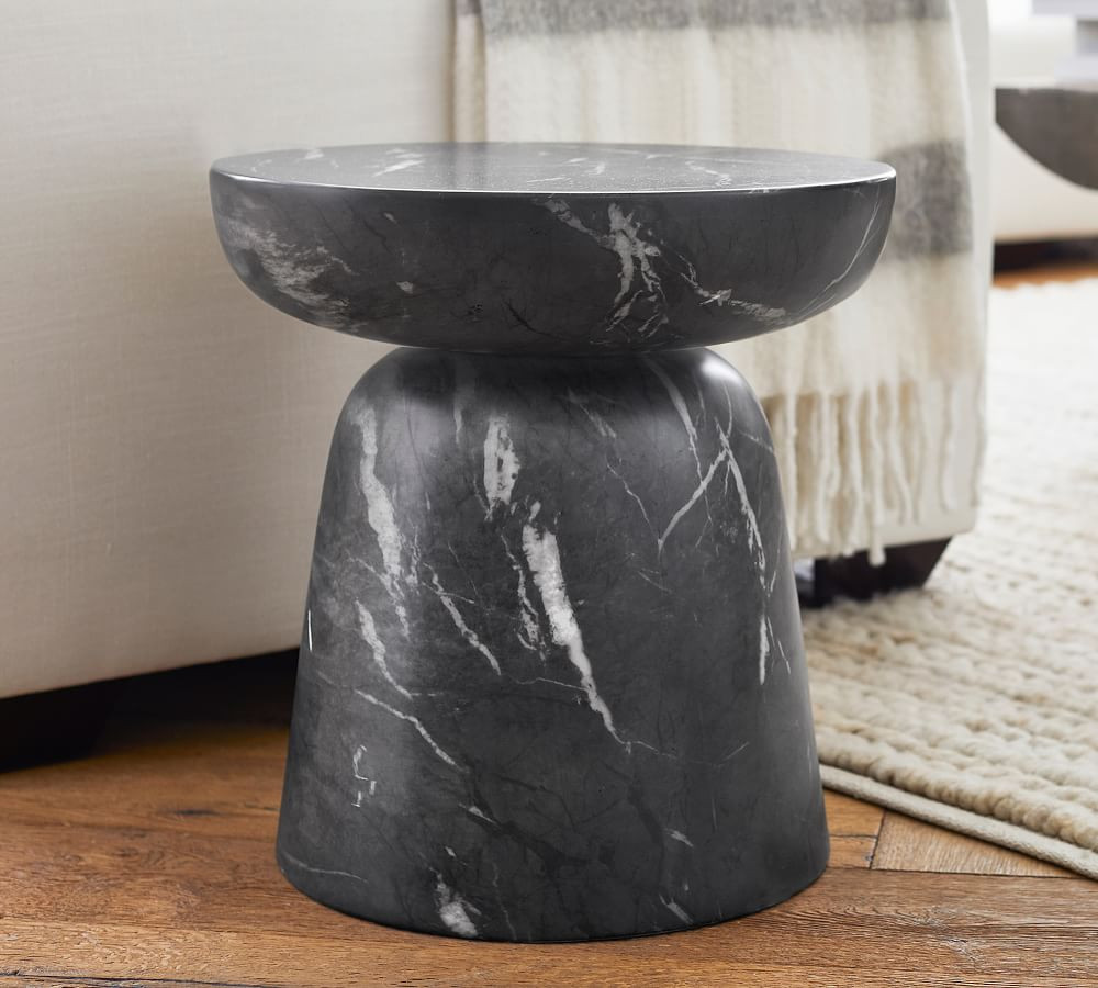 Vini 18&amp;quot; Round Accent Table | Pottery Barn (US)