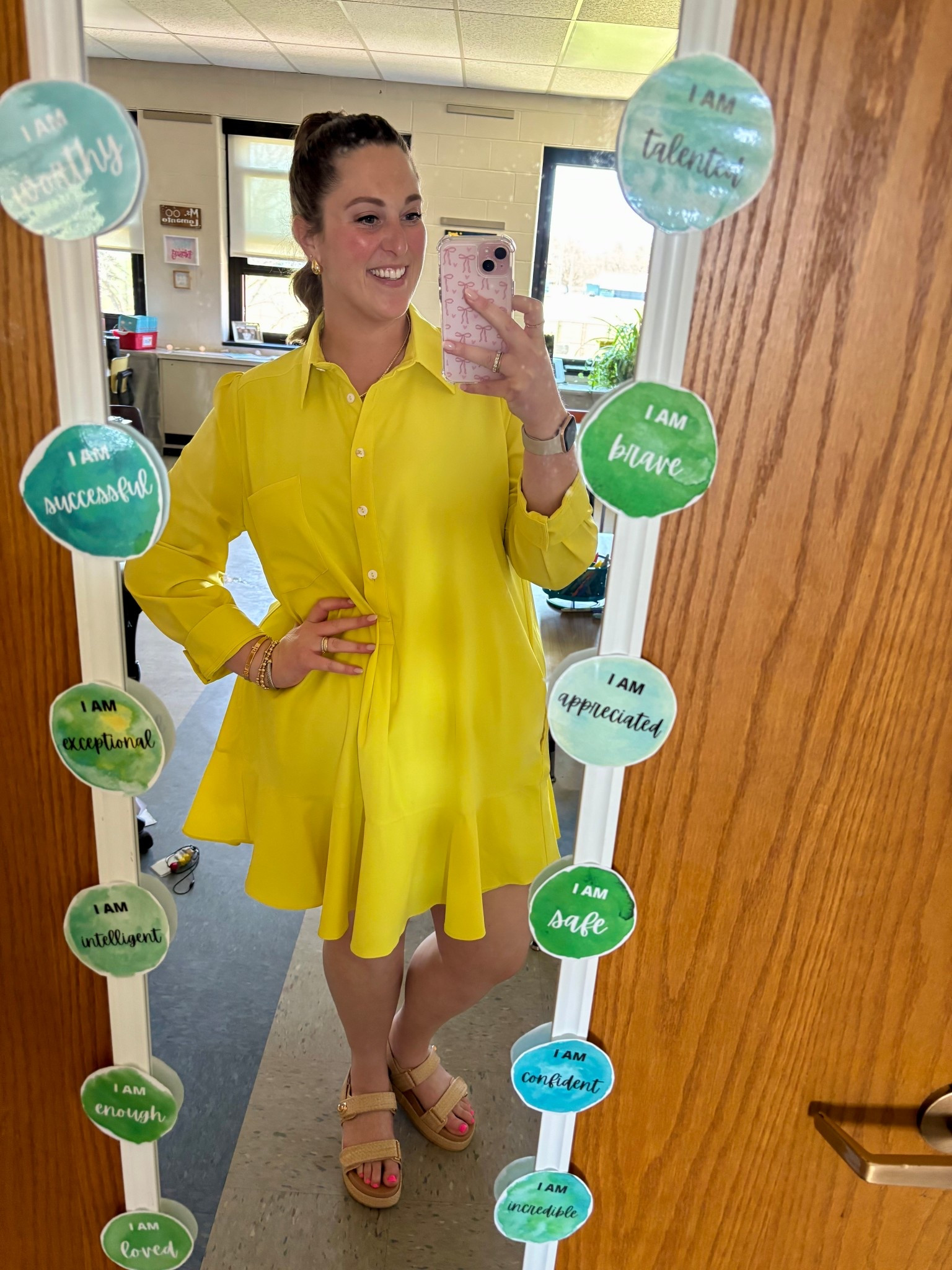 Once again, the color is no longer in stock for the dress but I linked the same one. I am wearing an XXL and th sandals are are a size 10. 

#LTKWorkwear #LTKTall #LTKootd