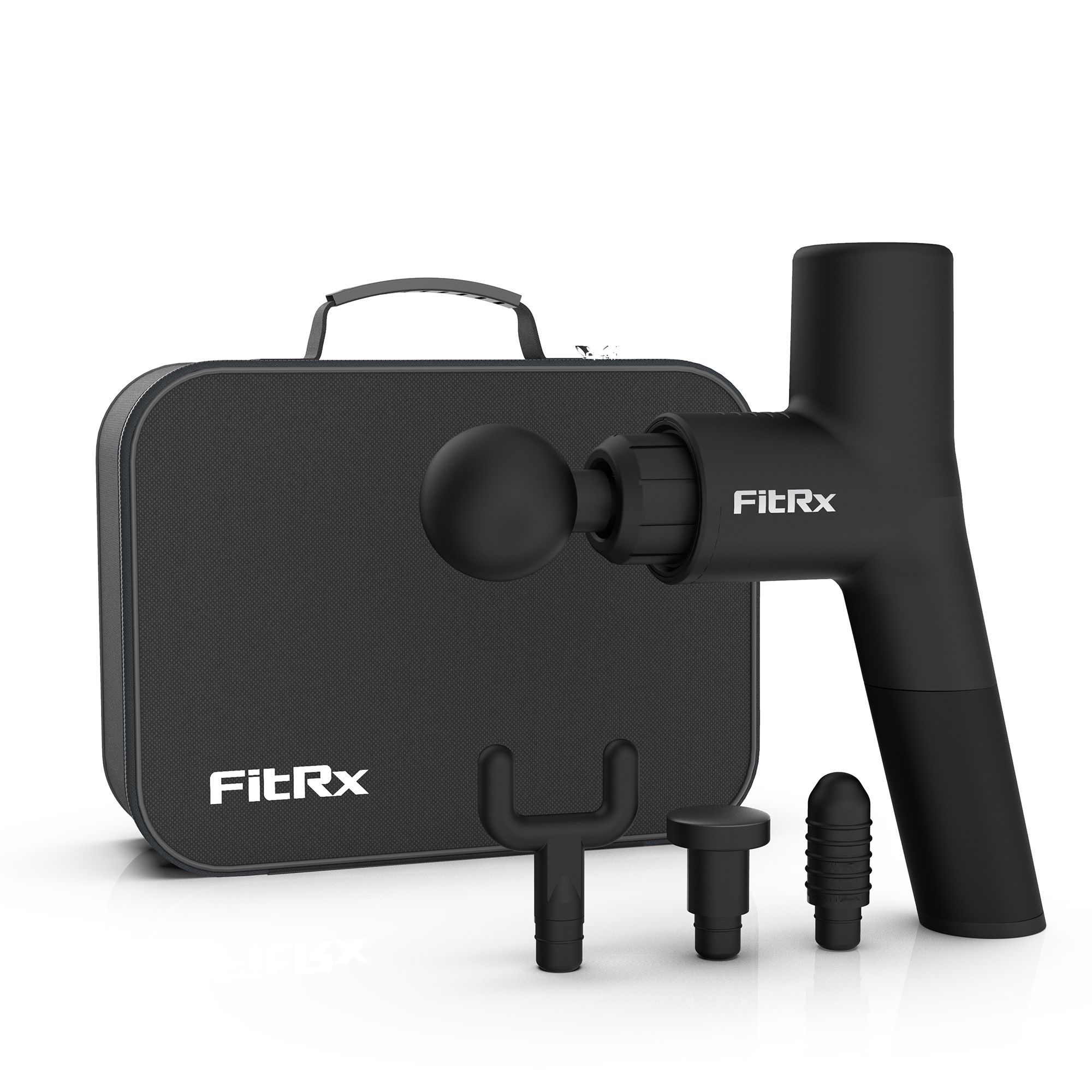 FitRx Massage Gun Handheld Deep Tissue Percussion Massager for Neck & Back Muscle Relief - Walmar... | Walmart (US)