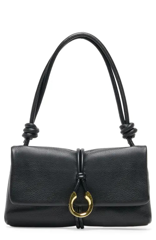 Dolce Vita Amina Shoulder Bag in Black Leather at Nordstrom | Nordstrom