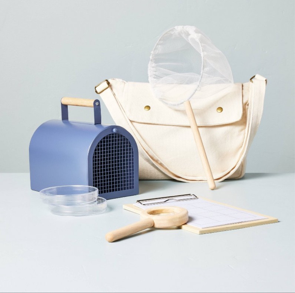 Toddler outdoor explorer kit • kids butterfly net • kids magnifying glass • kids STEAM toys • toddler outdoor activities • educational toys • toddler science toys • wooden toys • 

#LTKfamily #LTKkids