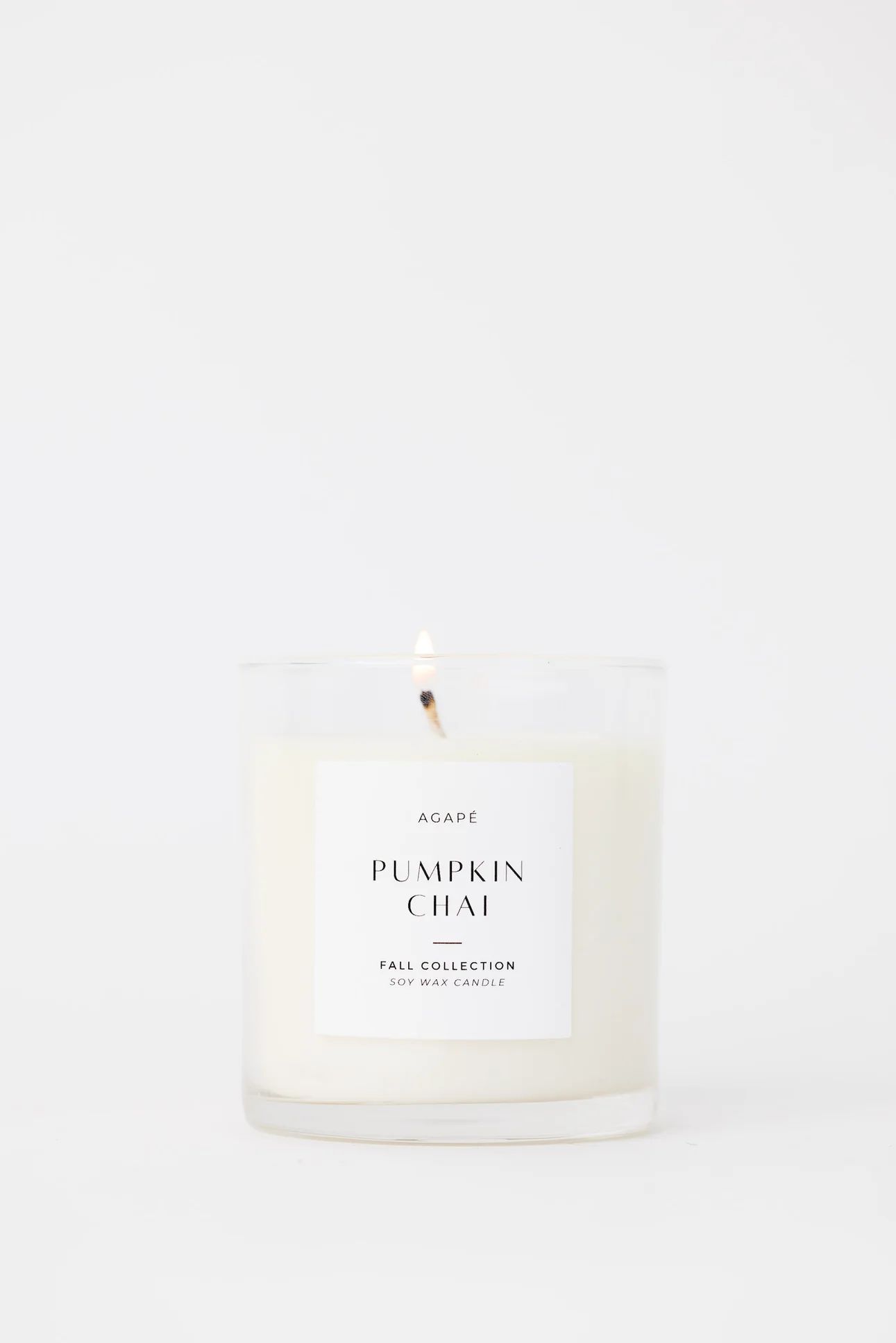 Pumpkin Chai Candle - Agape Candles - 11 oz | THELIFESTYLEDCO