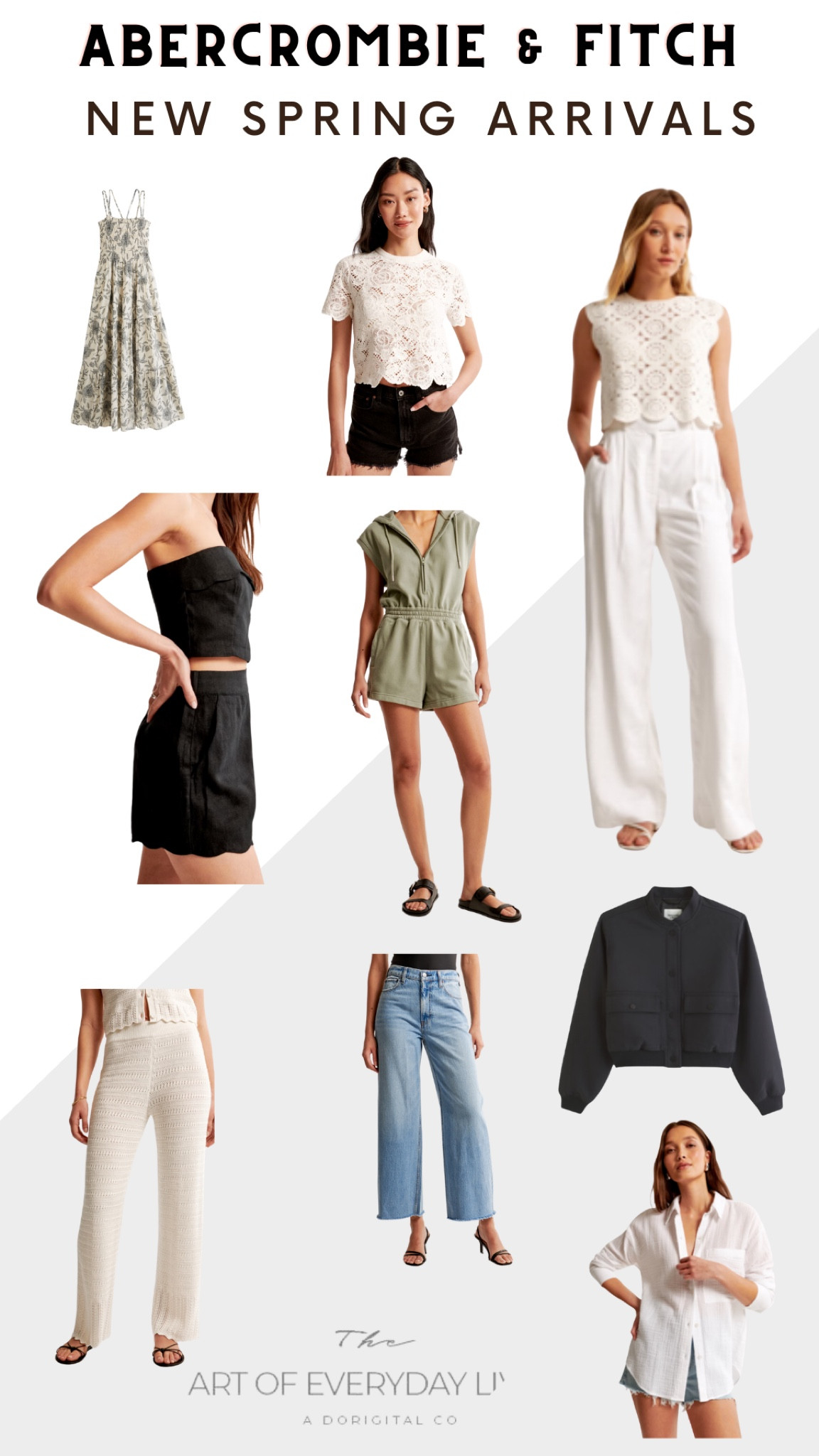 Abercrombie & Fitch Spring Arrivals
#springapparel
#springclothes
#a&f

#LTKsalealert #LTKworkwear #LTKSeasonal