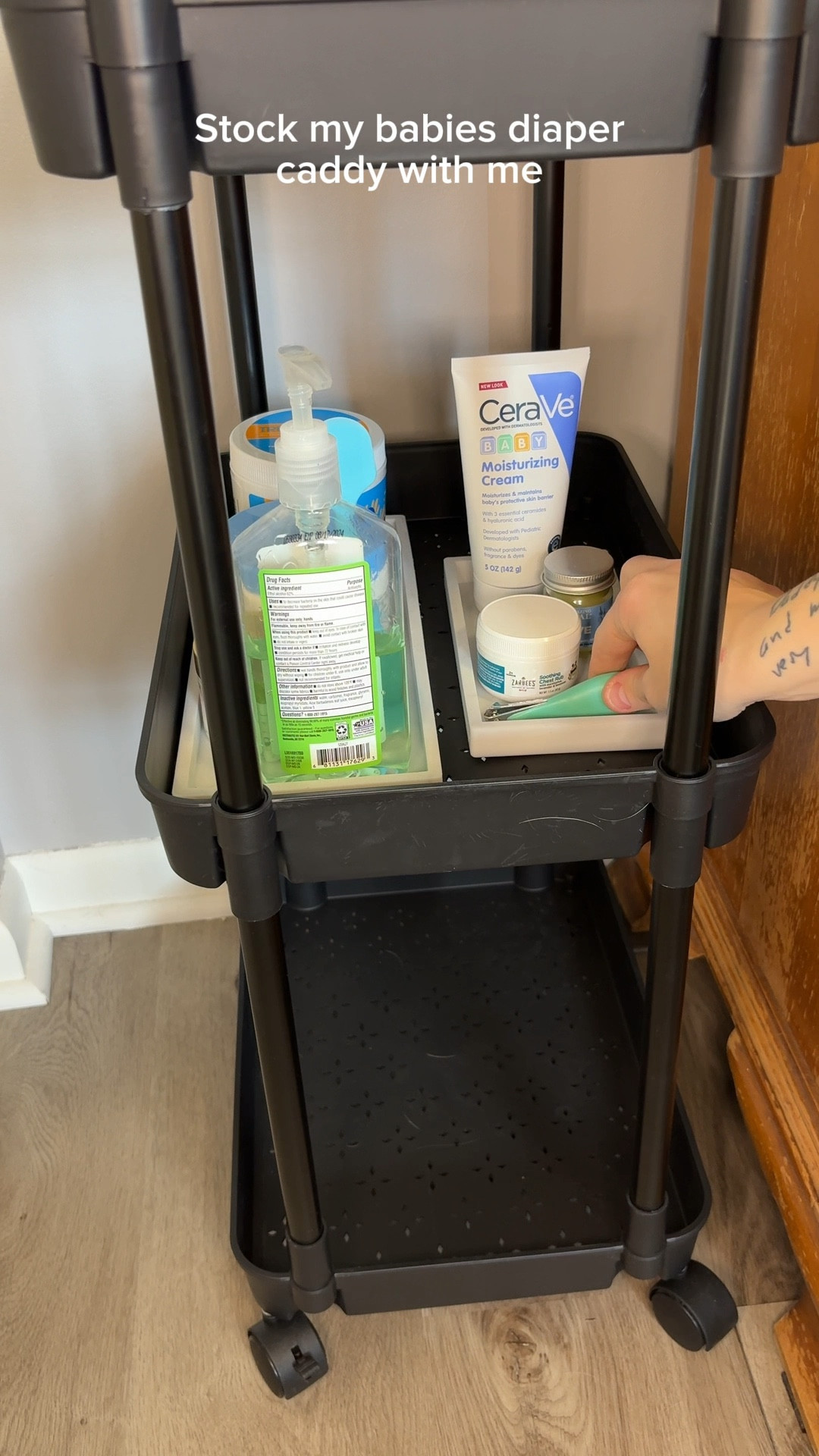 This cart has been a LIFESAVER the past 2 1/2 years!!! I just roll it from room to room as needed! It really helped the most when we were in the newborn stages! Cannot reccomend a diaper & essentials cart enough to new moms (or even seasoned moms)!

#LTKBaby #LTKBump #LTKFamily