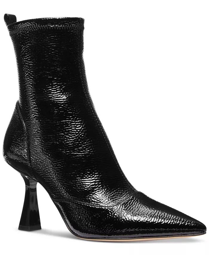 Michael Kors Women's Clara Side-Zip Pointed-Toe Heeled Dress Booties - Macy's | Macy's