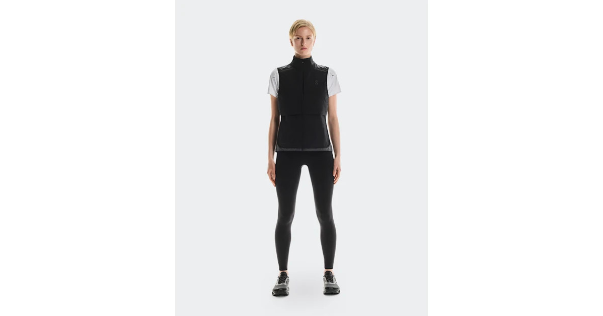 Women's Weather Vest Black | Eclipse | On.com (US)