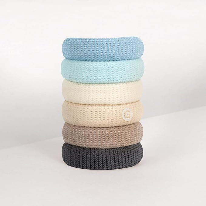 GIMME Bands Thick Fit Hair Ties | No Break Microfiber Thick Hair Elastics | A Firm Yet Gentle All... | Amazon (US)