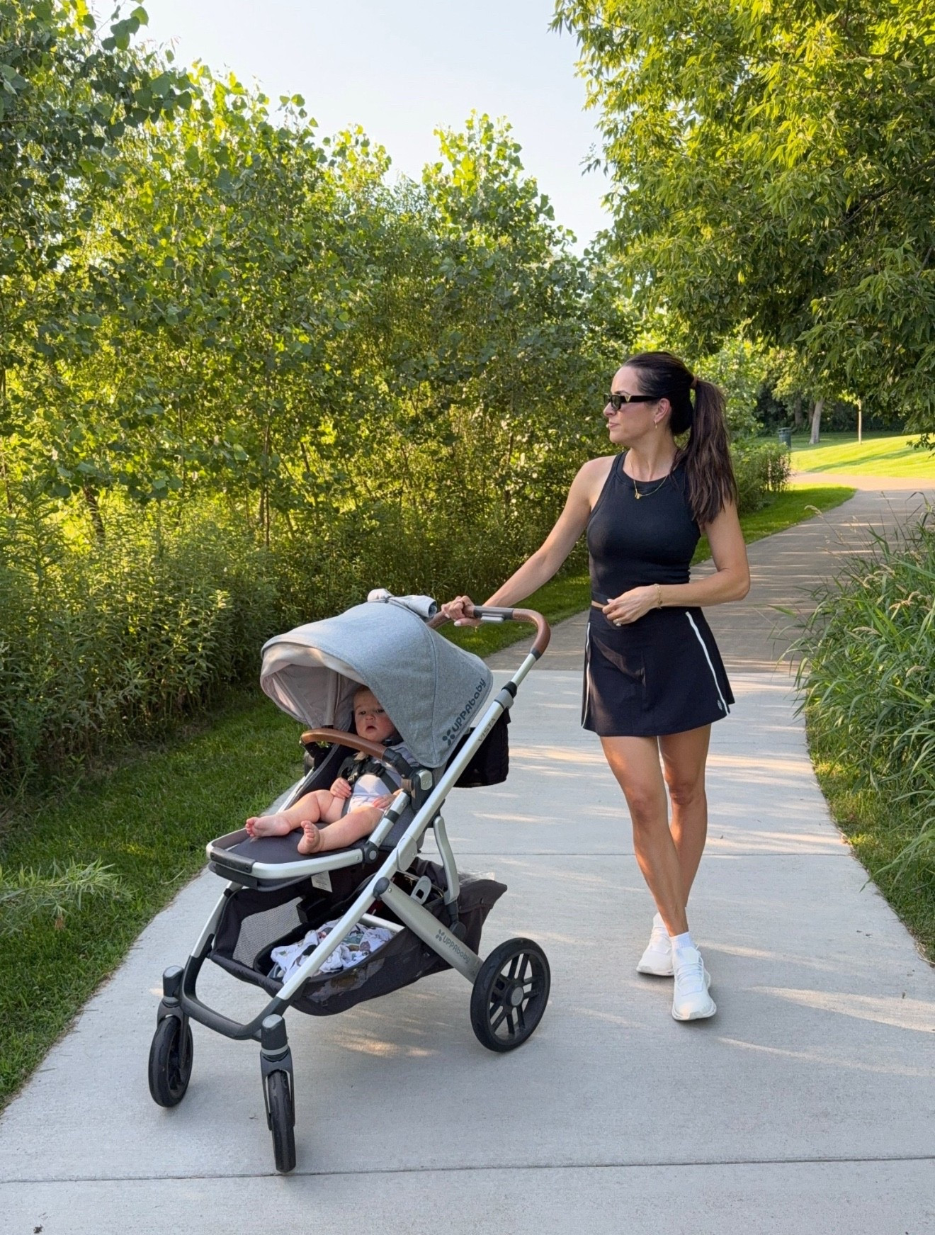 Tank: true to size (M) size up if between 
Skort (in the NSale!): true to size (I got a M but could've done a S) 
Sneakers: size up half 

Activewear outfit / sahm / Mom outfit / pickleball / golf outfits 


#LTKActive #LTKShoeCrush #LTKSaleAlert