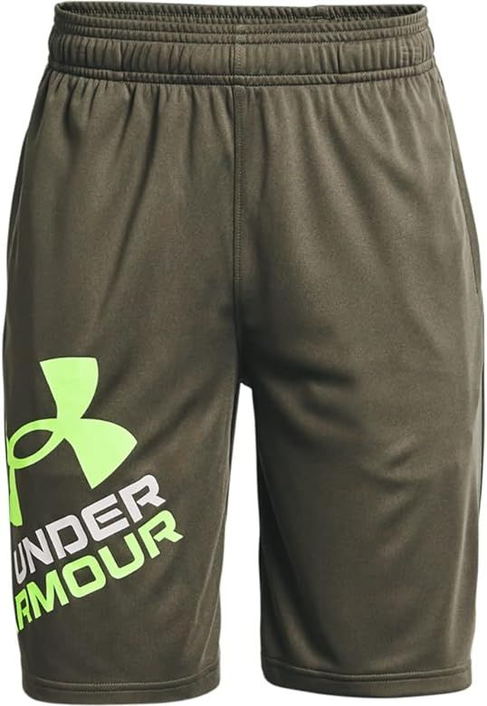 Amazon.com: Under Armour Boys' Prototype 2.0 Logo Shorts , Black (001)/White , Youth Large : Clot... | Amazon (US)