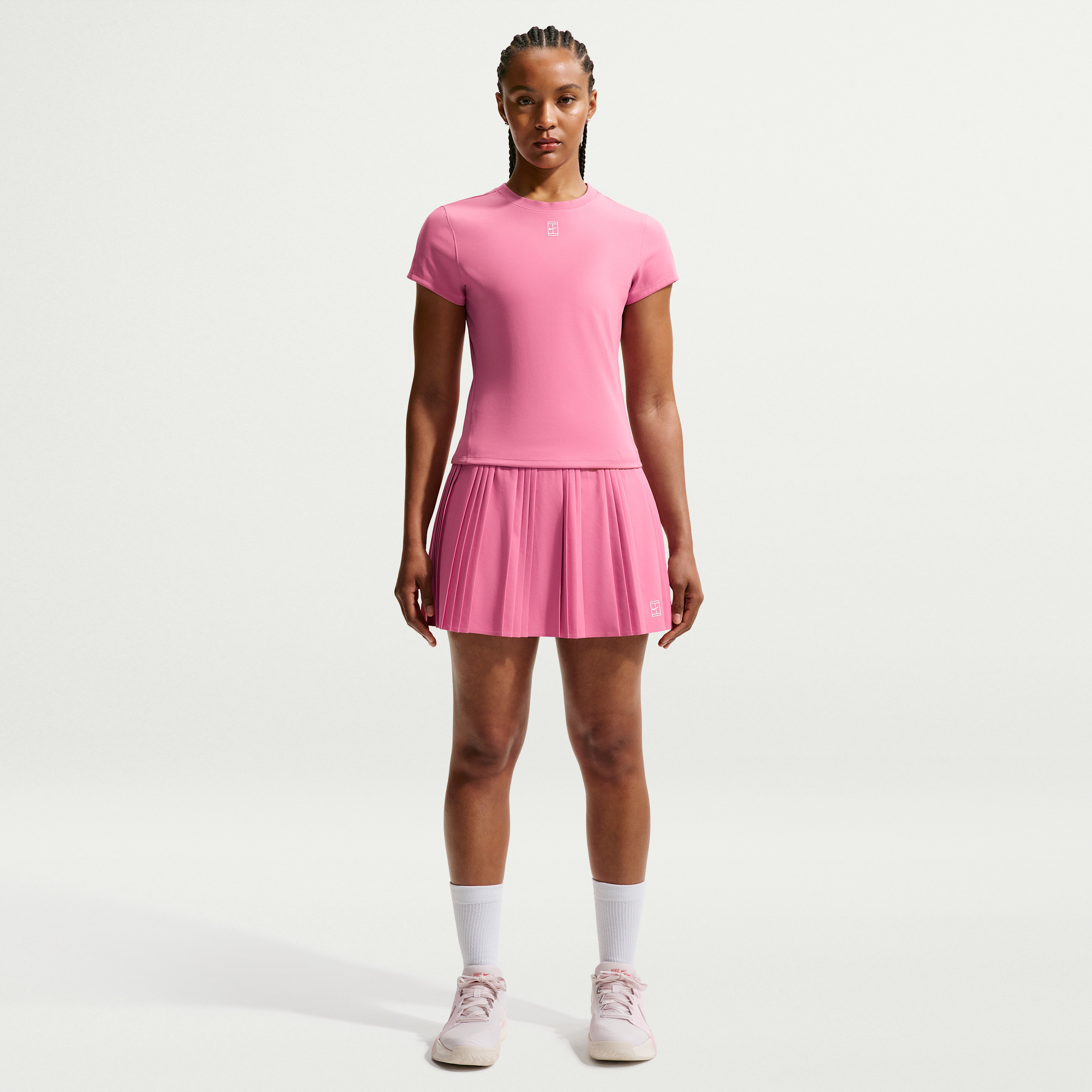 Nike Women's Court Advantage Dri-FIT Pleated Tennis Skirt in Pink | FZ6512-641 | Nike (US)