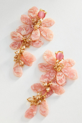 Resin Floral Drop Earrings | Anthropologie (US)