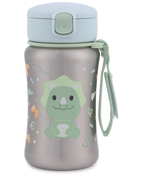 Besties Squad Stainless Steel Straw Bottle - Dino - Skip Hop | Carter's | Carter's Inc