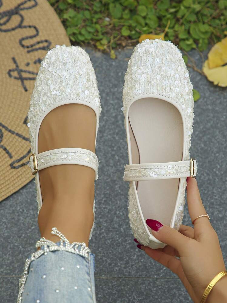      Sequin Mary Jane | SHEIN