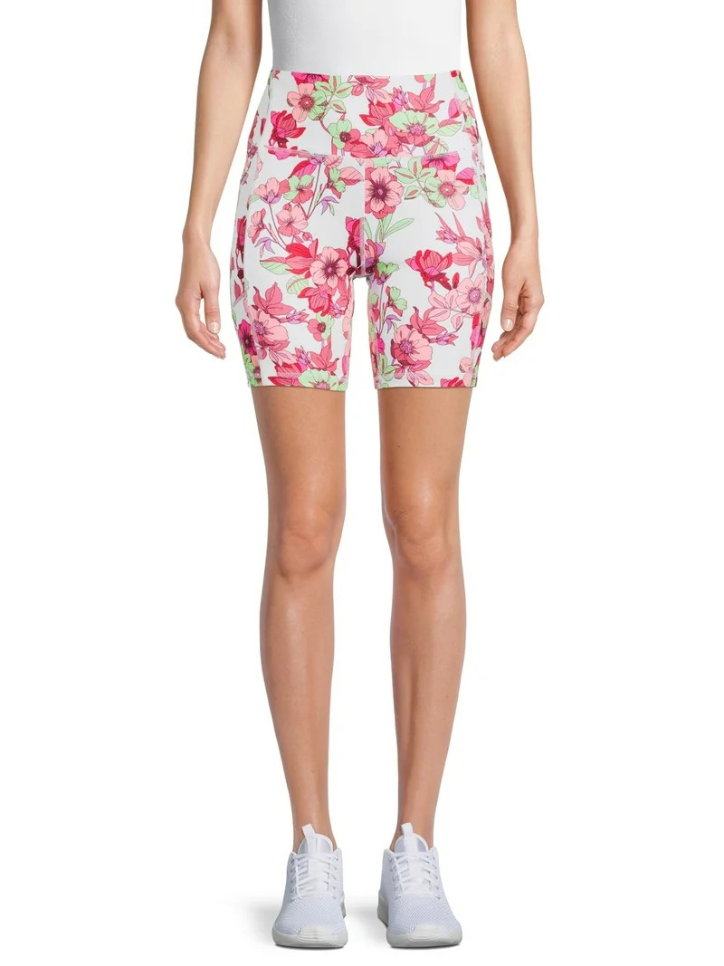 Avia Women's High Rise 7'' Inseam Bike Shorts | Walmart (US)