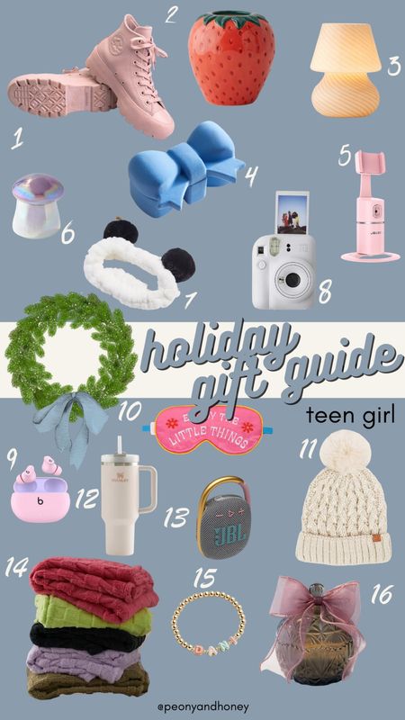 Shop these holiday Christmas gift ideas for teen / tween girls!  She’ll love these cute gifts!  #giftguide #giftsforher #giftsforteens #teengirls #girly #girlgifts #christmasgifts 

#LTKGiftGuide #LTKhome #LTKHoliday