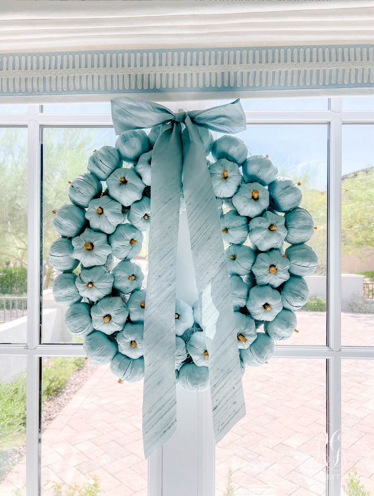 Transform this orange wreath into an elevated fall decoration for your home with this spray paint! The color is divine! I use this gold paint to paint my stems. Use a tiny paint brush. Hang with a command hook. 

#LTKFindsUnder50 #LTKSeasonal #LTKHome