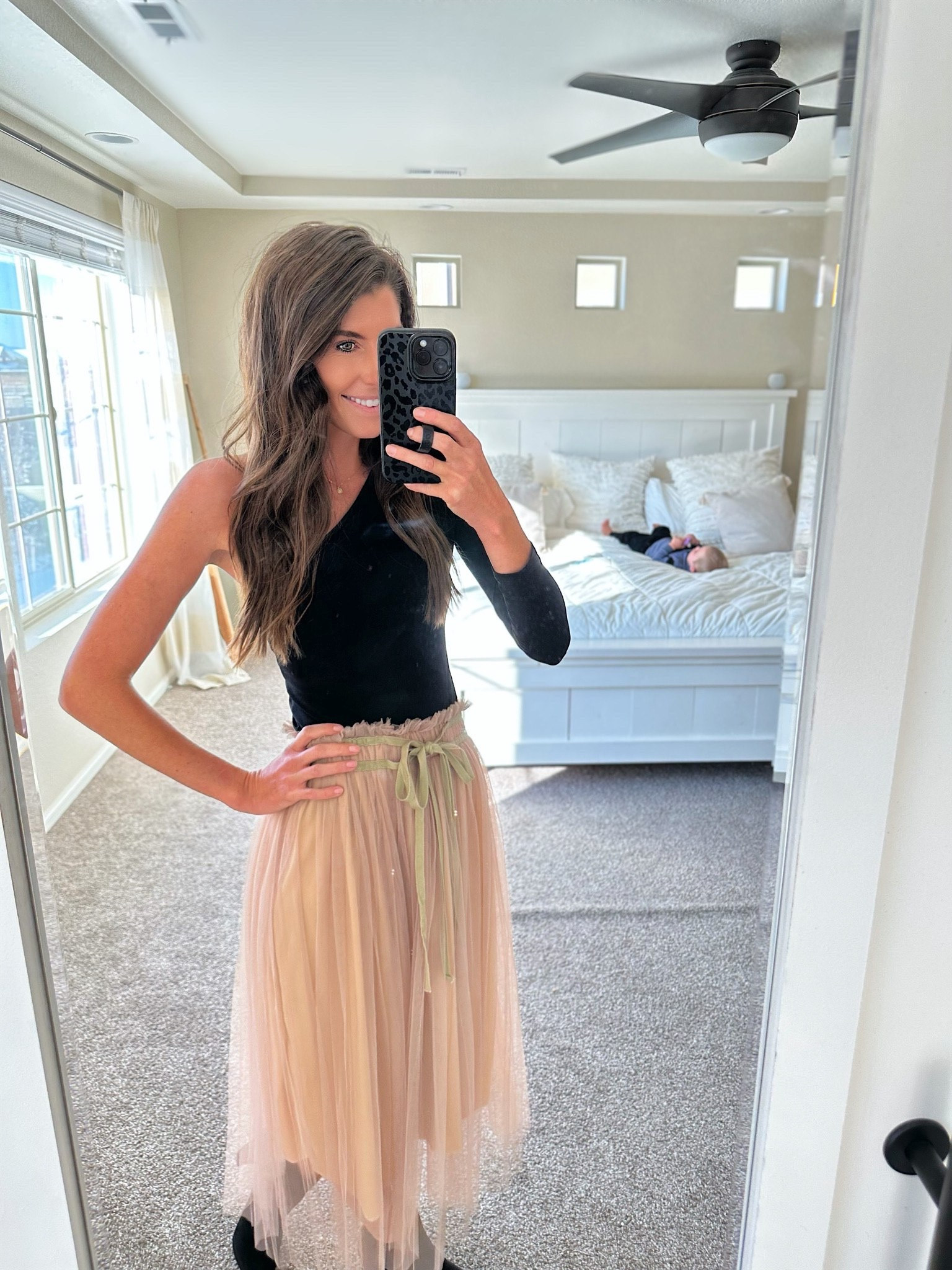 I love this Black bodysuit & tulle skirt! Perfect for summer events and holiday parties! #outfitinspo #highlyrecommend #fashionfinds #wardrobeessential

#LTKFind #LTKunder100 #LTKstyletip