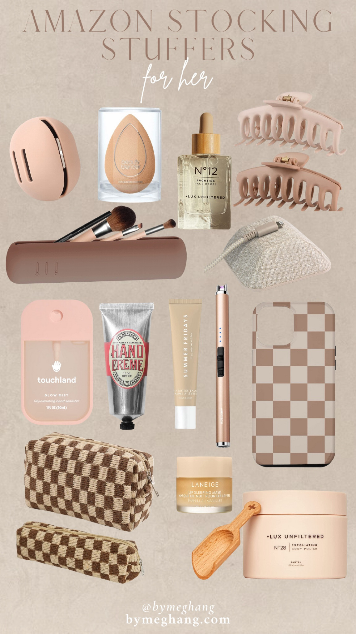 Amazon gift guide - stocking stuffers for her! If you have amazon prime these will all arrive before Christmas. Gift for her, last minute gifts, small gifts, stocking stuffers 

#LTKHoliday #LTKGiftGuide #LTKSeasonal