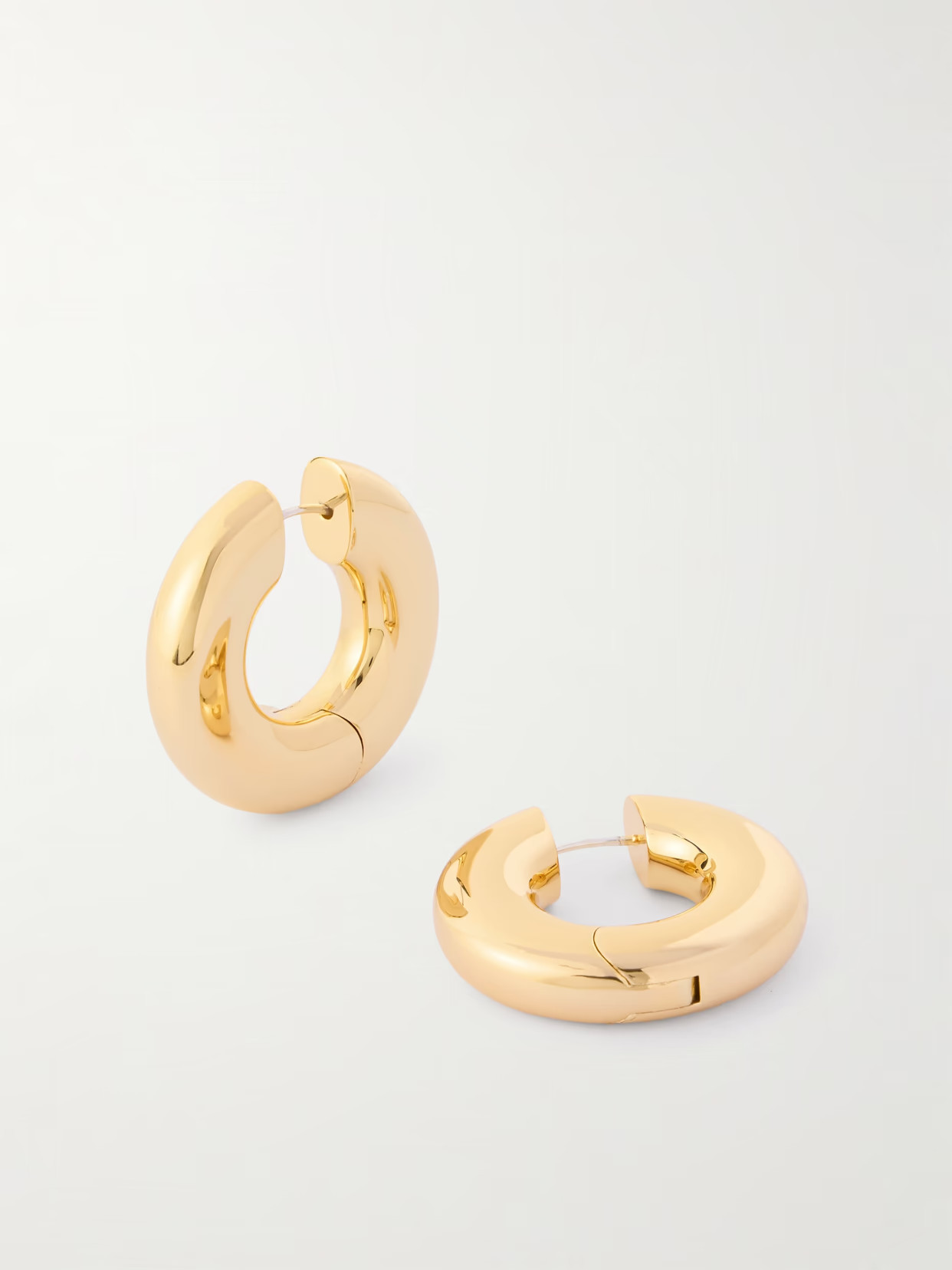 Laura Lombardi - Gold-plated Hoop Earrings - One size | NET-A-PORTER APAC