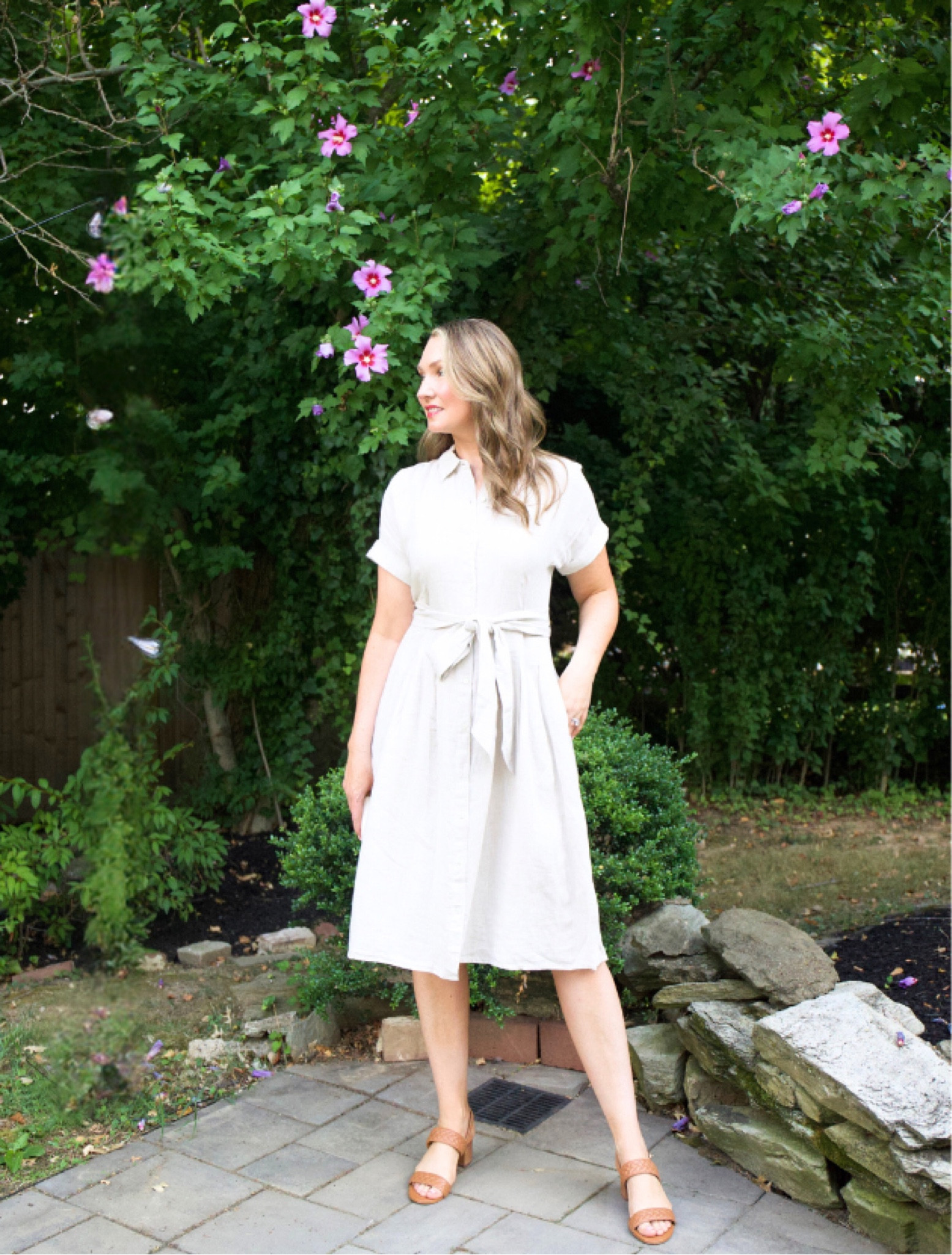 #AD A linen shirt dress is perfect for summer occasions when it’s too hot to think about what to wear. Shop the Talbots Red Door Sale until July 21st for buy-now, wear-now finds to round out your summer wardrobe. #talbots #talbotshaul #modernclassicstyle  #mytalbots @talbotsofficial

#LTKStyleTip #LTKOver40 #LTKSummerSales