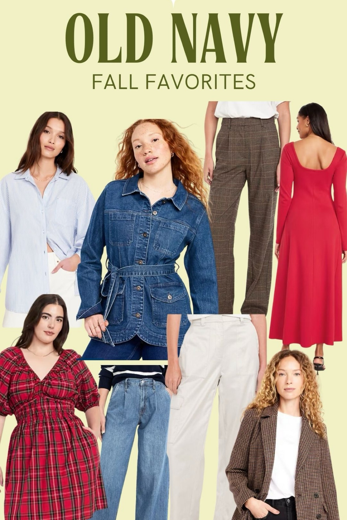 I have curated a selection of a few of my favorite fall styles at Old Navy rn, all of which are included in their current 50% off sale! I love a statement piece that often I forget about quality basics. But I love that season over season I know I can rely on Old Navy to fill that gap in my closet. Most items have full availability in sizes XS-4X

#LTKSeasonal #LTKPlusSize #LTKFindsUnder50