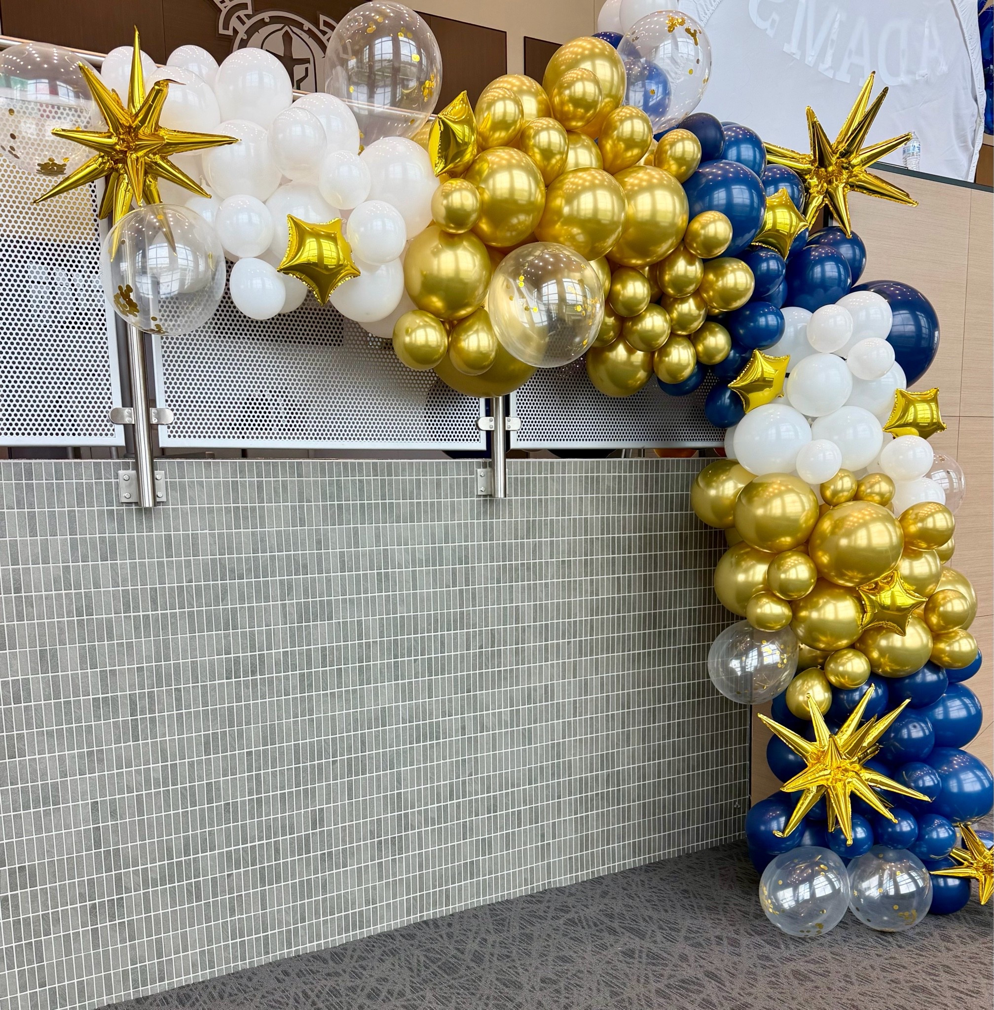 My first official balloon arch with the help of two other moms that volunteered at my sons school today💙

Two hours to blow up 200 balloons
Two hours to assemble and install

Linking this set below

#LTKmomlife #LTKKids