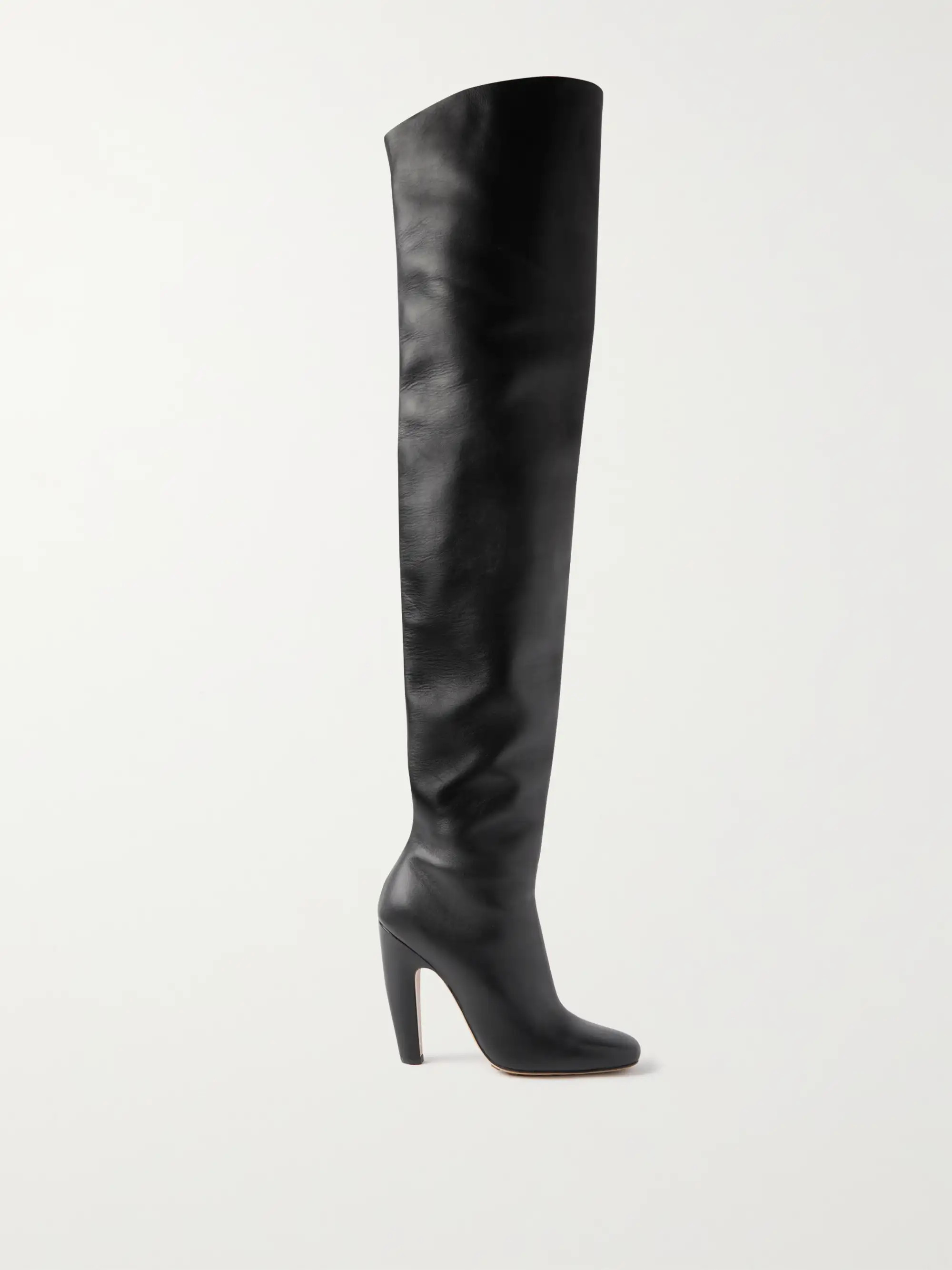 Veneta leather over-the-knee boots | NET-A-PORTER (US)