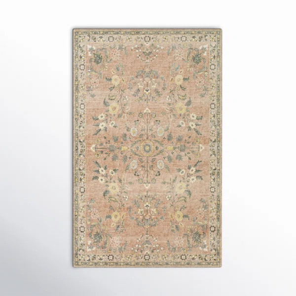 Berger Floral Area Rug | Birch Lane