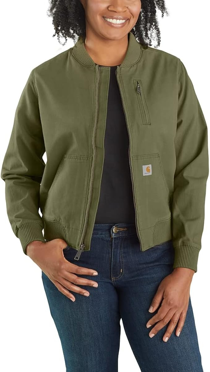 Carhartt Women's Crawford Bomber Jacket | Amazon (US)