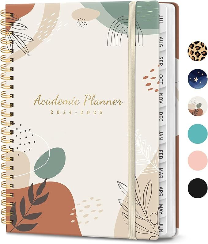 Planner 2024-2025, Academic Year Monthly and Weekly Calender Planner 6.3" x 8.5" - 12 Months (Jul... | Amazon (US)