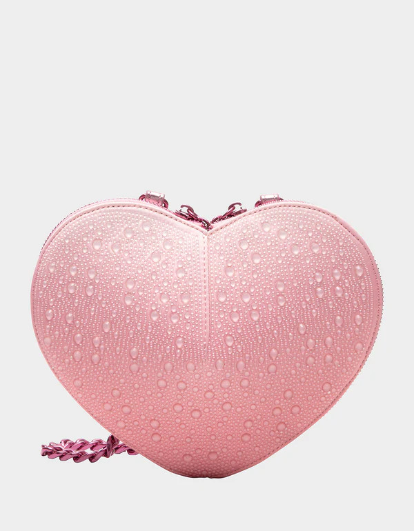 WATER DROPLET HEART CROSSBODY BLUSH | Betsey Johnson