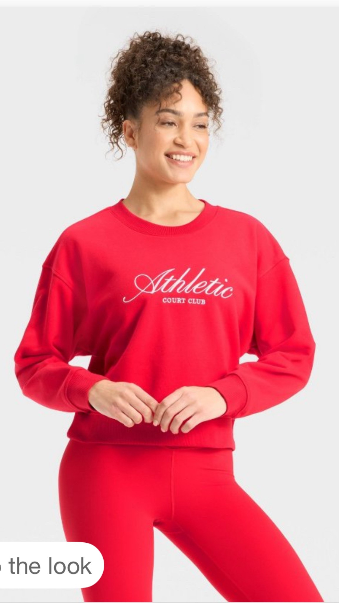 Sorry to those who bought it yesterday- it’s on sale today. $9 off target red crewneck. So comfy 

#LTKActive #LTKSaleAlert #LTKSummerEdit