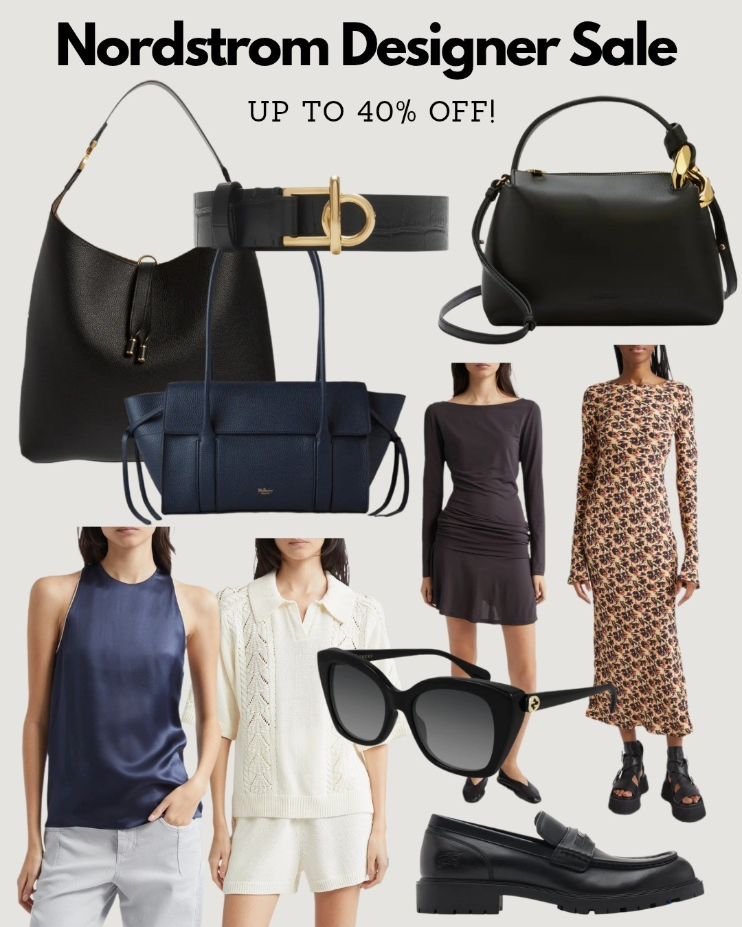 Score up to 40% off in Nordstrom's designer sale! 

#LTKCyberWeek #LTKSaleAlert