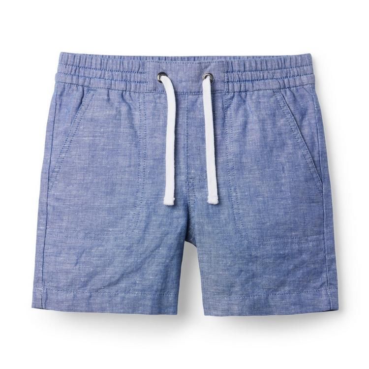 Linen Pull-On Short | Janie and Jack