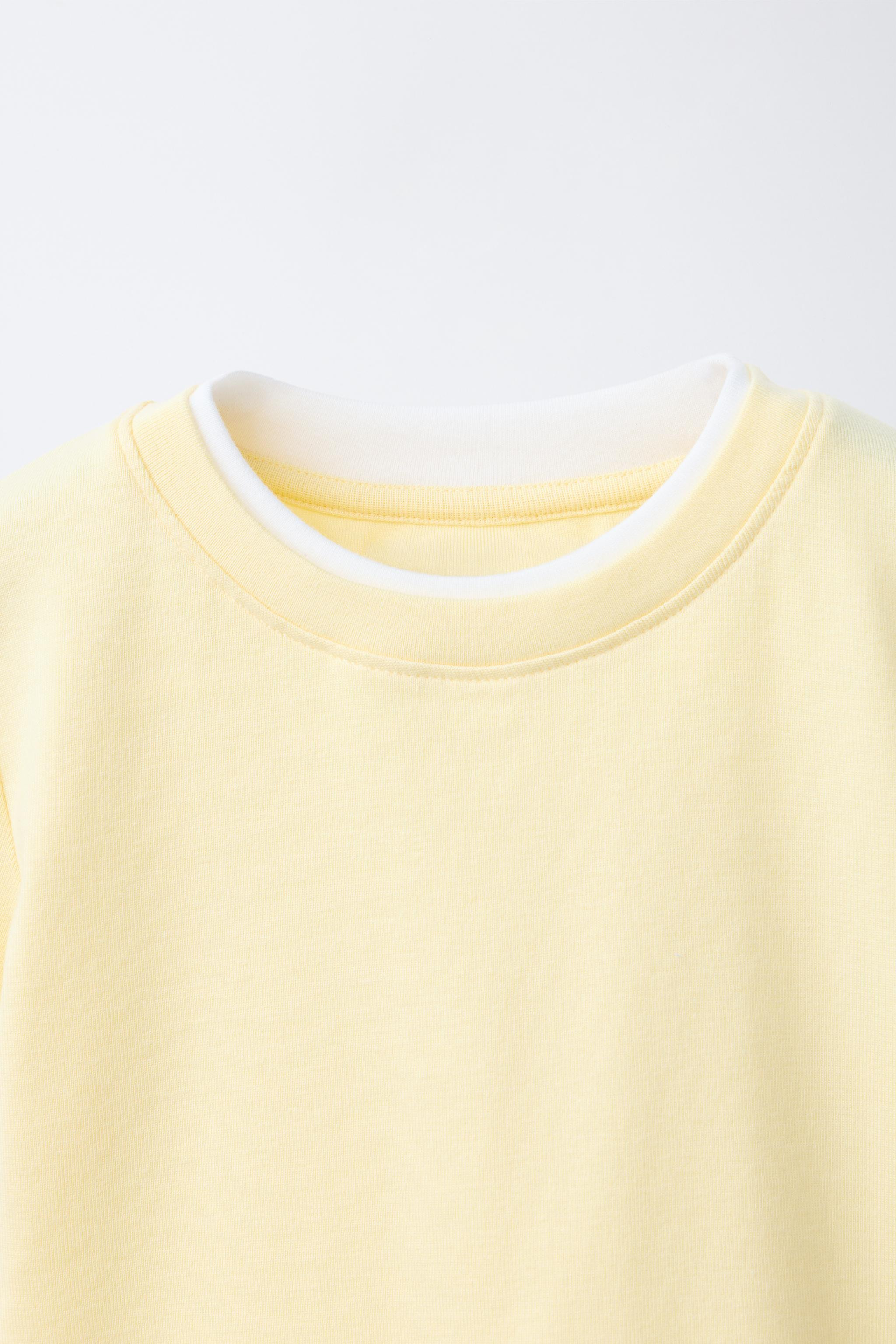 DOUBLE LAYER MODAL T-SHIRT | Zara US