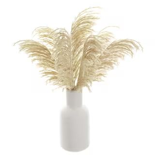 19" Cream Pampas Grass in Ceramic Container by Ashland® | Michaels Stores