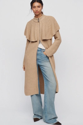 Maeve Long Capelet Duster | Anthropologie (US)